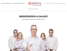 Tablet Screenshot of galaxy.com.co